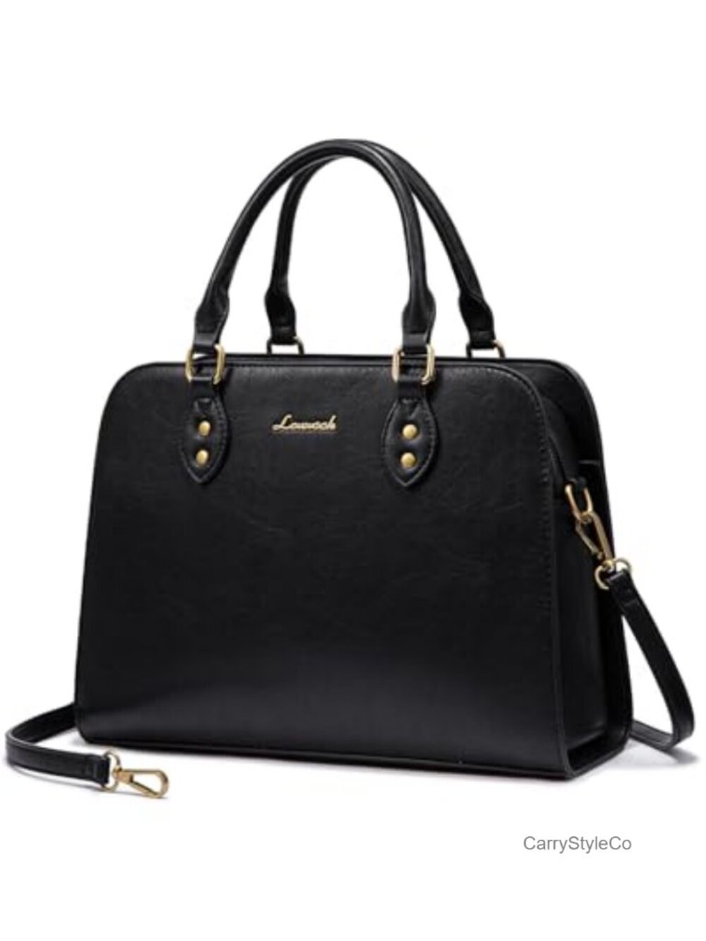 PU Leather Satchel Handbag Top Handle Shoulder Bag Crossbody Tote Purse